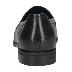 Leder Slip on schwarz