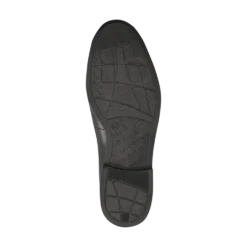 Leder Slip on schwarz