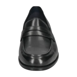 Leder Slip on schwarz
