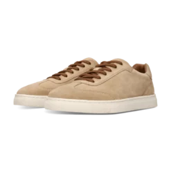 Leder Sneaker beige