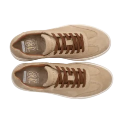 Leder Sneaker beige