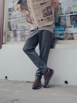 Leder Sneaker braun