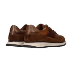 Leder Sneaker cognac