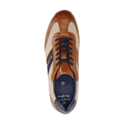 Leder Sneaker cognac