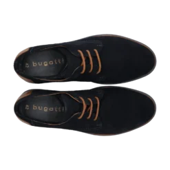 Leder Sneaker dunkelblau