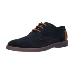 Leder Sneaker dunkelblau