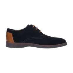 Leder Sneaker dunkelblau