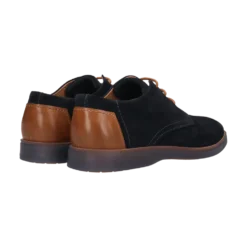 Leder Sneaker dunkelblau