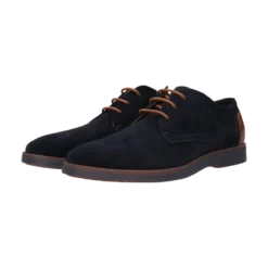 Leder Sneaker dunkelblau