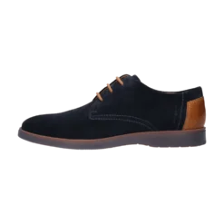 Leder Sneaker dunkelblau