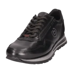 Leder Sneaker dunkelblau