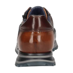 Leder Sneaker dunkelblau