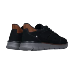 Leder Sneaker dunkelblau