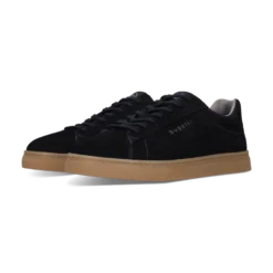 Leder Sneaker dunkelblau