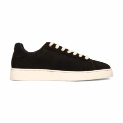 Leder Sneaker dunkelbraun
