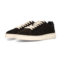 Leder Sneaker dunkelbraun
