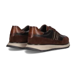 Leder Sneaker dunkelbraun