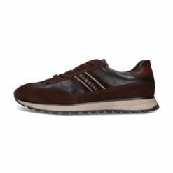 Leder Sneaker dunkelbraun
