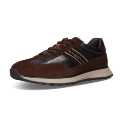 Leder Sneaker dunkelbraun