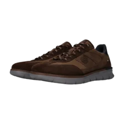 Leder Sneaker dunkelbraun