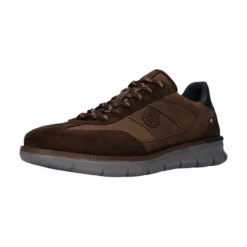 Leder Sneaker dunkelbraun