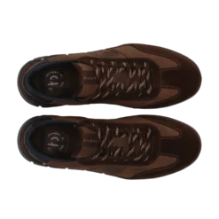 Leder Sneaker dunkelbraun