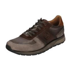 Leder Sneaker grau