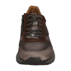 Leder Sneaker grau