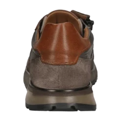 Leder Sneaker grau
