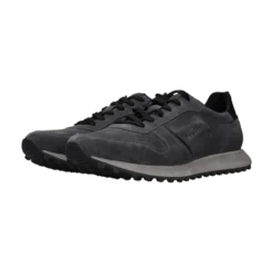 Leder Sneaker grau