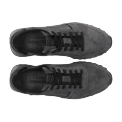 Leder Sneaker grau