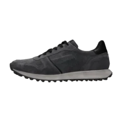 Leder Sneaker grau
