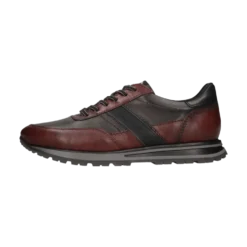 Leder Sneaker hellgrau