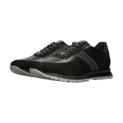 Leder Sneaker hellgrau