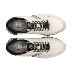 Leder Sneaker hellgrau