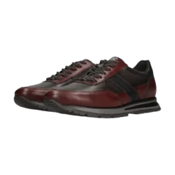 Leder Sneaker hellgrau