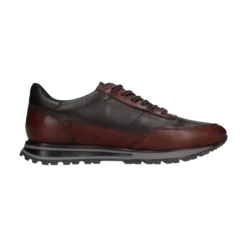 Leder Sneaker hellgrau