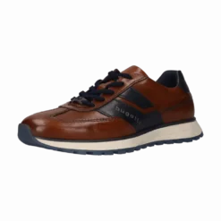 Leder Sneaker hellgrau