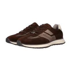 Leder Sneaker hellgrau