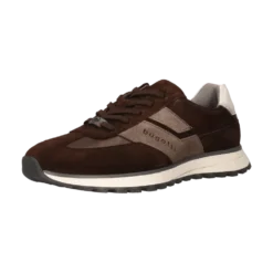 Leder Sneaker hellgrau