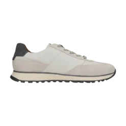 Leder Sneaker hellgrau