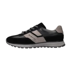 Leder Sneaker hellgrau