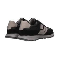 Leder Sneaker hellgrau