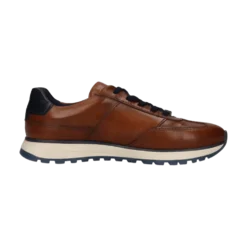 Leder Sneaker hellgrau