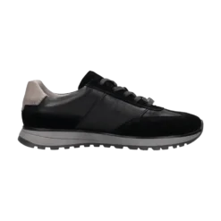 Leder Sneaker hellgrau