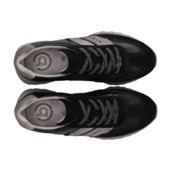 Leder Sneaker hellgrau