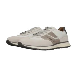 Leder Sneaker hellgrau