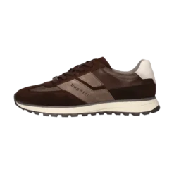 Leder Sneaker hellgrau