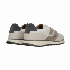 Leder Sneaker hellgrau