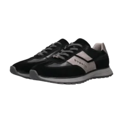 Leder Sneaker hellgrau